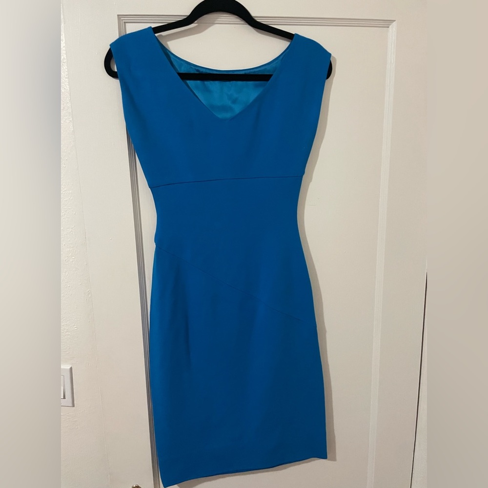 Blue dress